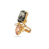 CALO MOTHER OF PEARL OPAL RING