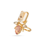 CALO MOTHER OF PEARL OPAL RING