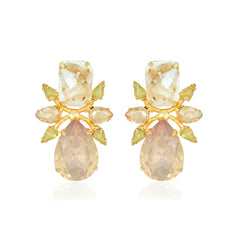 CALO MOTHER OF PEARL OPAL STUDS