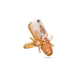CALO MOTHER OF PEARL OPAL RING