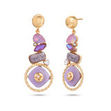 COLI PINK MUSSEL SHELL DANGLERS