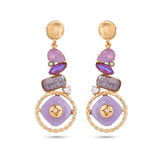 COLI PINK MUSSEL SHELL DANGLERS