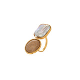 KEFA BAROQUE PEARL RING